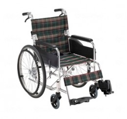 スマートフットレスト付車いす　ラクライズ LRH-50GC　（マキテック）